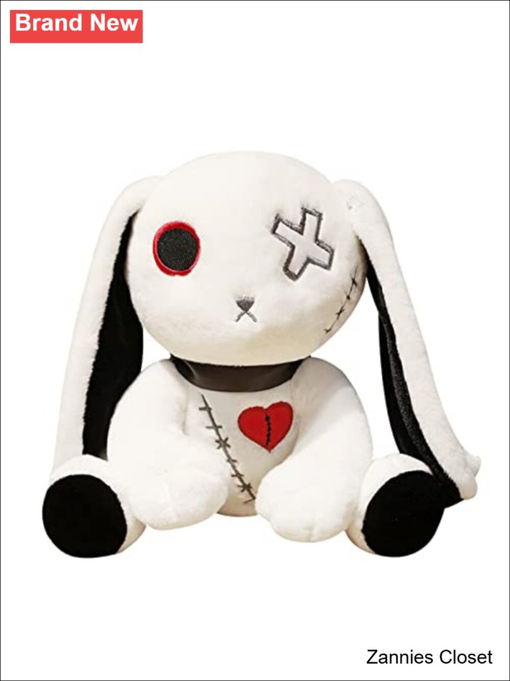👻 Christmas Bunny Stuffed Toy Plush Rabbit Long Ears Standing Animal Gift